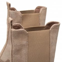 Bottes Et Autres Bottines CARINII - B8229 R92-O17-000-F20 Beige -Carinii Soldes 06 0000301040989 ks