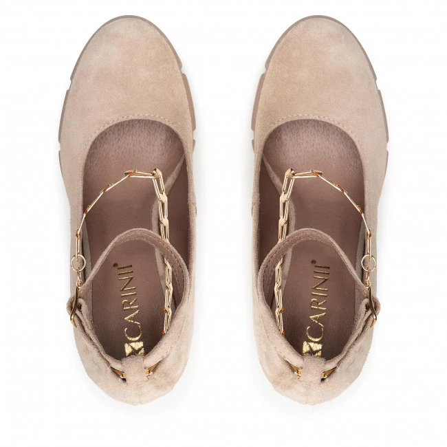 Chaussures Basses CARINII - B8412 O17-000-000-E36 Beige 5 Chaussures Basses CARINII - B8412 O17-000-000-E36 Beige – Image 5