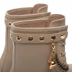 Bottes Et Autres Bottines CARINII - B7462 R77-000-000-E23 Beige -Carinii Soldes 06 0000301388456 ks