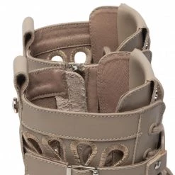 Bottes Et Autres Bottines CARINII - B8067 R77-000-000-E33 Beige -Carinii Soldes 06 0000301389644 pa