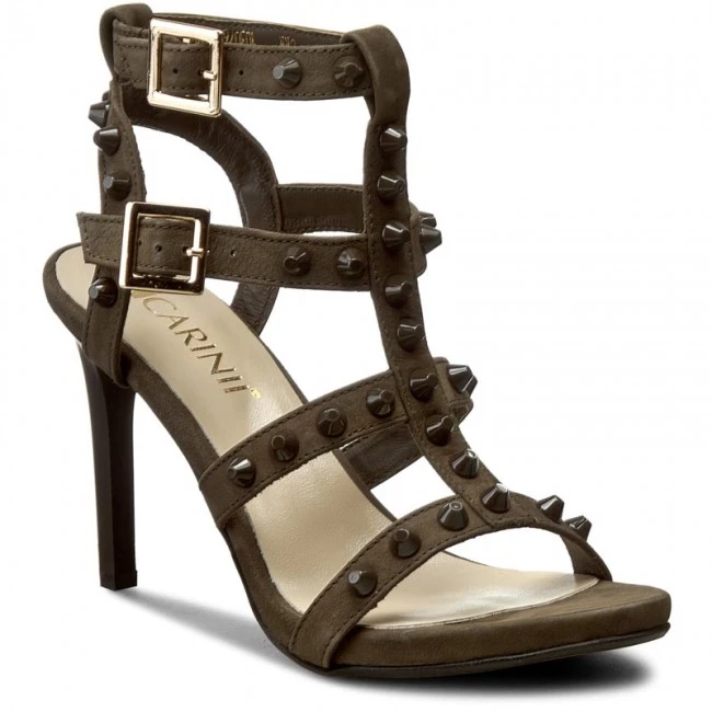 Mules Et Sandales Sandales CARINII - B3846 I43-000-000-B32 Vert 1 Mules Et Sandales Sandales CARINII - B3846 I43-000-000-B32 Vert