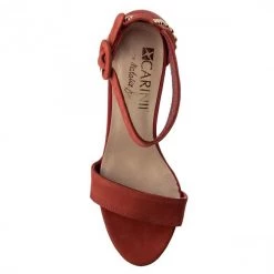 Mules Et Sandales Sandales CARINII - B4410 H55-000-000-B16 Rouge 10 Mules Et Sandales Sandales CARINII - B4410 H55-000-000-B16 Rouge -Carinii Soldes 5902632295302 04 ki