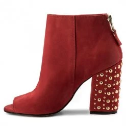 Bottes Et Autres Bottines CARINII - B4351 L87-000-000-C00 Rouge -Carinii Soldes 5902632308644 04 ai