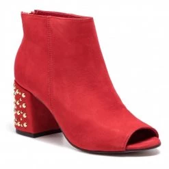Bottes Et Autres Bottines CARINII - B4428 L87-000-000-C96 Rouge
