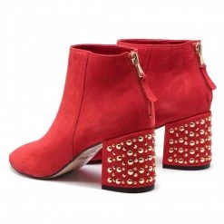 Bottes Et Autres Bottines CARINII - B4428 L87-000-000-C96 Rouge -Carinii Soldes 5902632368136 03 ki