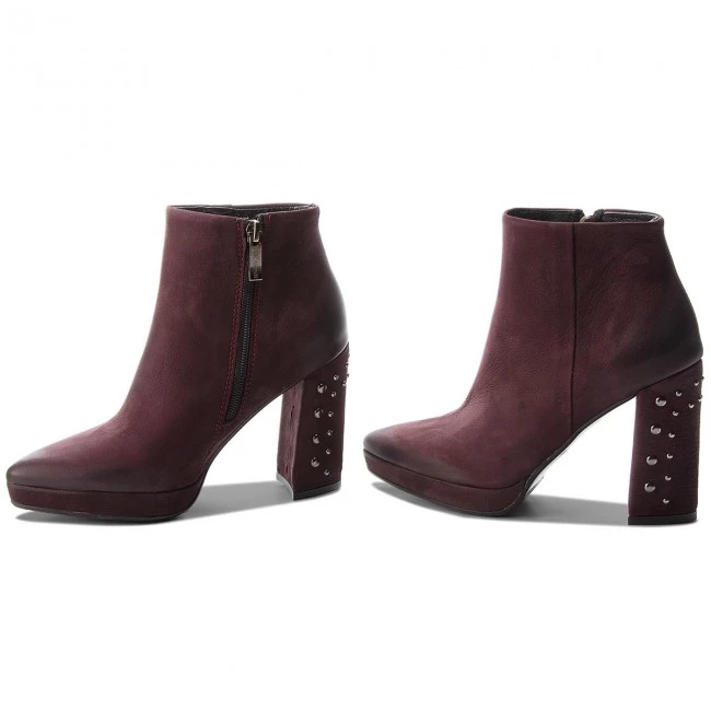 Bottes Et Autres Bottines CARINII - B4538 M10-000-PSK-D05 Bordeaux 2 Bottes Et Autres Bottines CARINII - B4538 M10-000-PSK-D05 Bordeaux – Image 2