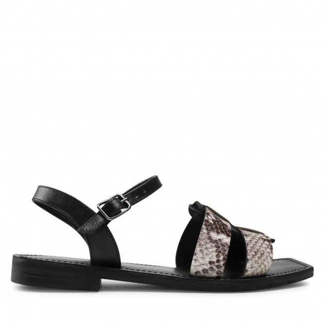 Mules Et Sandales Sandales CARINII - B6009 353-000-000-000 Noir 2 Mules Et Sandales Sandales CARINII - B6009 353-000-000-000 Noir – Image 2