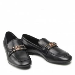 Chaussures Basses Loafers CARINII - B7050 E50-000-000-000 Noir -Carinii Soldes 5902632757442 06 rz 1