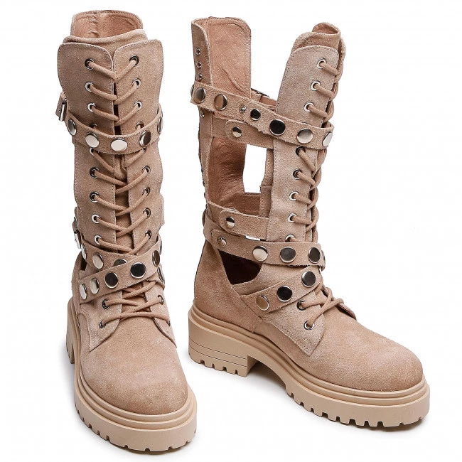 Bottes Et Autres Bottes De Randonnée CARINII - B7027 O17-000-000-E23 Beige 5 Bottes Et Autres Bottes De Randonnée CARINII - B7027 O17-000-000-E23 Beige – Image 5