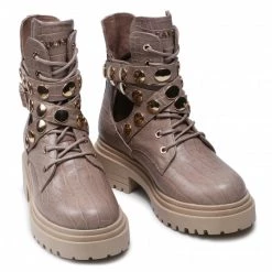 Bottes Et Autres Bottes De Randonnée CARINII - B7004 R15-000-000-E23 Beige -Carinii Soldes 5902632758661 05 rz