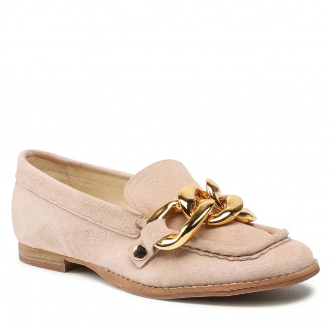 Chaussures Basses Loafers CARINII - B7107 R30-000-000-E43 Beige 1 Chaussures Basses Loafers CARINII - B7107 R30-000-000-E43 Beige