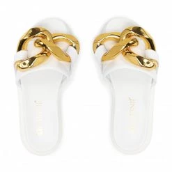 Mules Et Sandales Mules / Sandales De Bain CARINII - B7224 L46-000-000-E48 Blanc -Carinii Soldes 5902632765447 06 pa