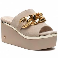 Mules Et Sandales Mules / Sandales De Bain CARINII - B7294 R30-000-000-E46 Beige