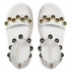 Mules Et Sandales Sandales CARINII - B7226 L46-000-000-E49 Blanc -Carinii Soldes 5902632767786 05 pa