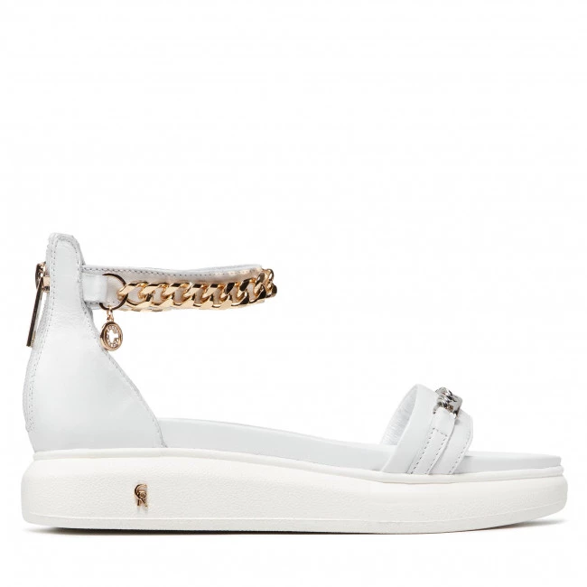 Mules Et Sandales Sandales CARINII - B7249 L46-000-000-E48 Blanc 2 Mules Et Sandales Sandales CARINII - B7249 L46-000-000-E48 Blanc – Image 2