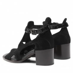 Mules Et Sandales Sandales CARINII - B7176 063-P15-000-E44 Noir 8 Mules Et Sandales Sandales CARINII - B7176 063-P15-000-E44 Noir -Carinii Soldes 5902632770366 02 rz 1