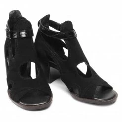 Mules Et Sandales Sandales CARINII - B7176 063-P15-000-E44 Noir 10 Mules Et Sandales Sandales CARINII - B7176 063-P15-000-E44 Noir -Carinii Soldes 5902632770366 06 rz 1