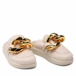 Mules Et Sandales Mules / Sandales De Bain CARINII - B7299 P23-000-000-E48 Beige -Carinii Soldes 5902632773541 08 rz 1