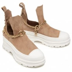 Chaussures Basses Sneakers CARINII - B7367 O17-000-000-E53 Marron -Carinii Soldes 5902632780860 05 ki