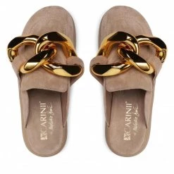 Mules Et Sandales Mules / Sandales De Bain CARINII - B7299 O17-000-000-E48 Beige -Carinii Soldes 5902632784325 07 rz 1