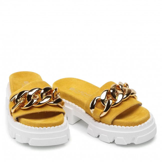 Mules Et Sandales Mules / Sandales De Bain CARINII - B7254 R62-000-000-E49 Jaune 5 Mules Et Sandales Mules / Sandales De Bain CARINII - B7254 R62-000-000-E49 Jaune – Image 5