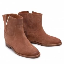 Bottes Et Autres Bottines CARINII - B7440 P09-000-000-E63 Marron -Carinii Soldes 5902632814015 04 ks