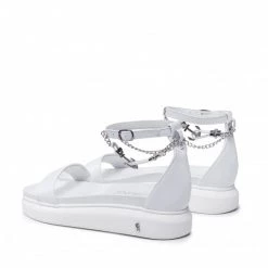 Mules Et Sandales Sandales CARINII - B7696 L46-000-000-E48 Blanc -Carinii Soldes 5902632823260 02 mg kopia