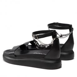 Mules Et Sandales Sandales CARINII - B7696 E50-000-000-E48 Noir -Carinii Soldes 5902632823383 02 plj 1